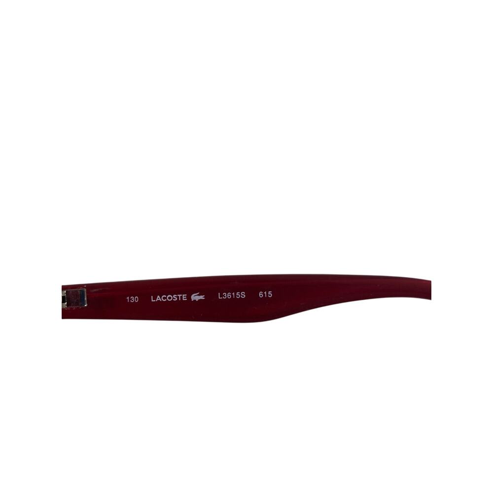 Lacoste Sunglasses For Youth/Junior Unisex L3615S 615 Red NWOT - Picture 8 of 8